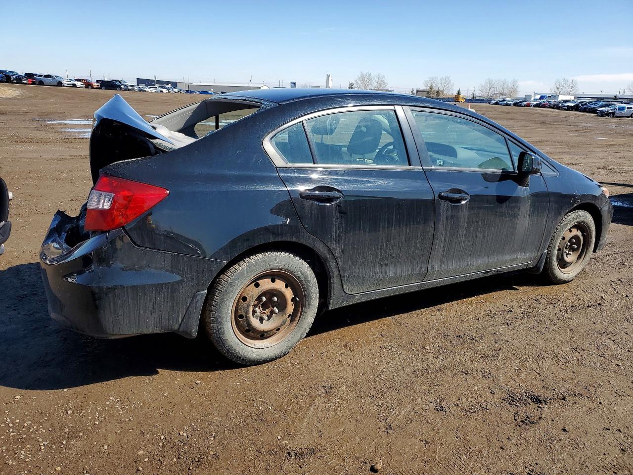 2012 Honda Civic Lx Black vin: 2HGFB2F42CH110401
