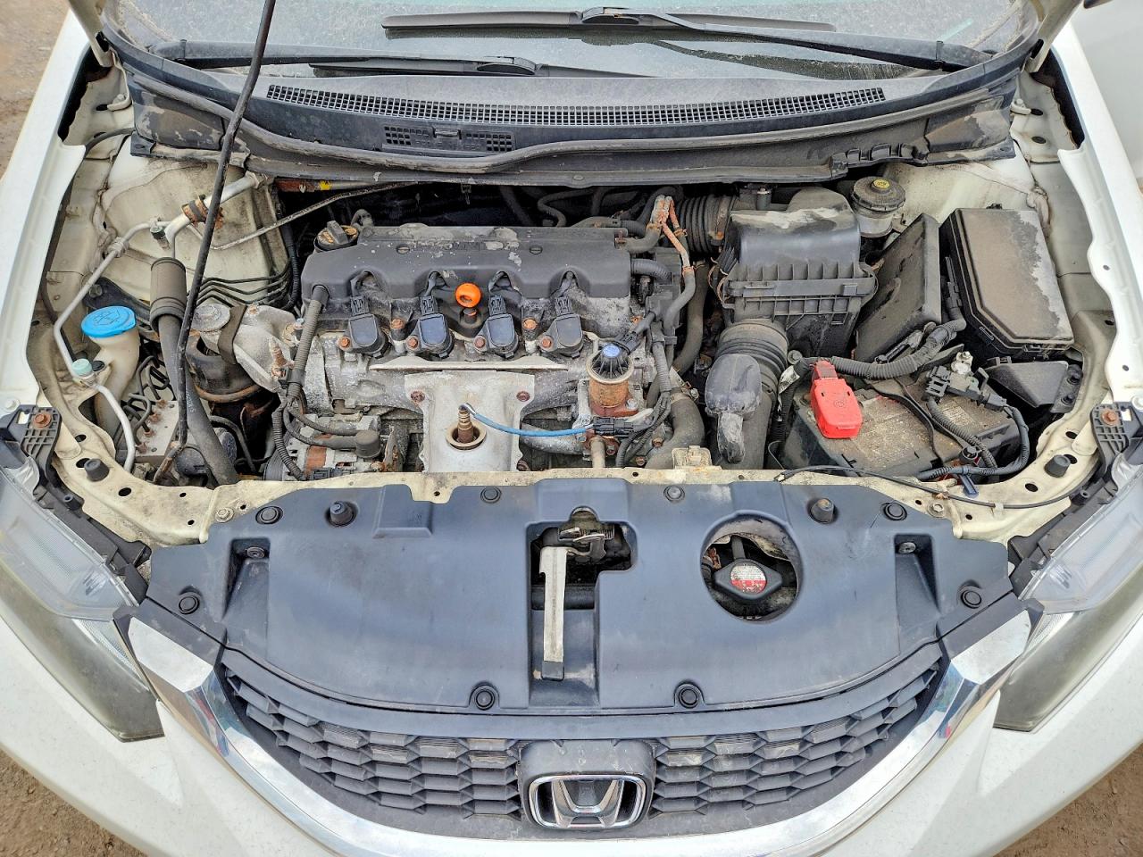 2013 Honda Civic Lx Белый vin: 2HGFB2F42DH007979