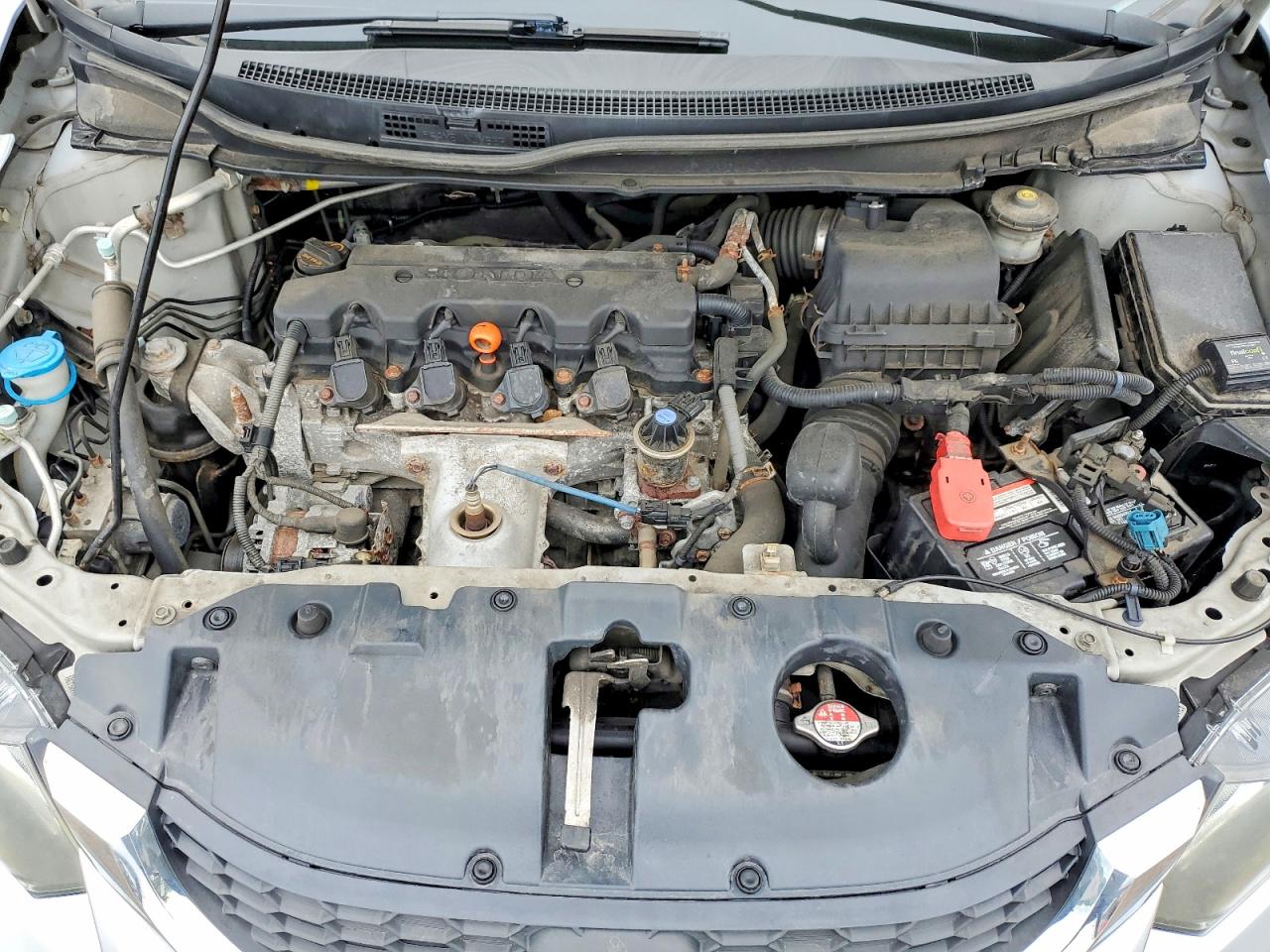 2014 Honda Civic Lx Silver vin: 2HGFB2F42EH020068