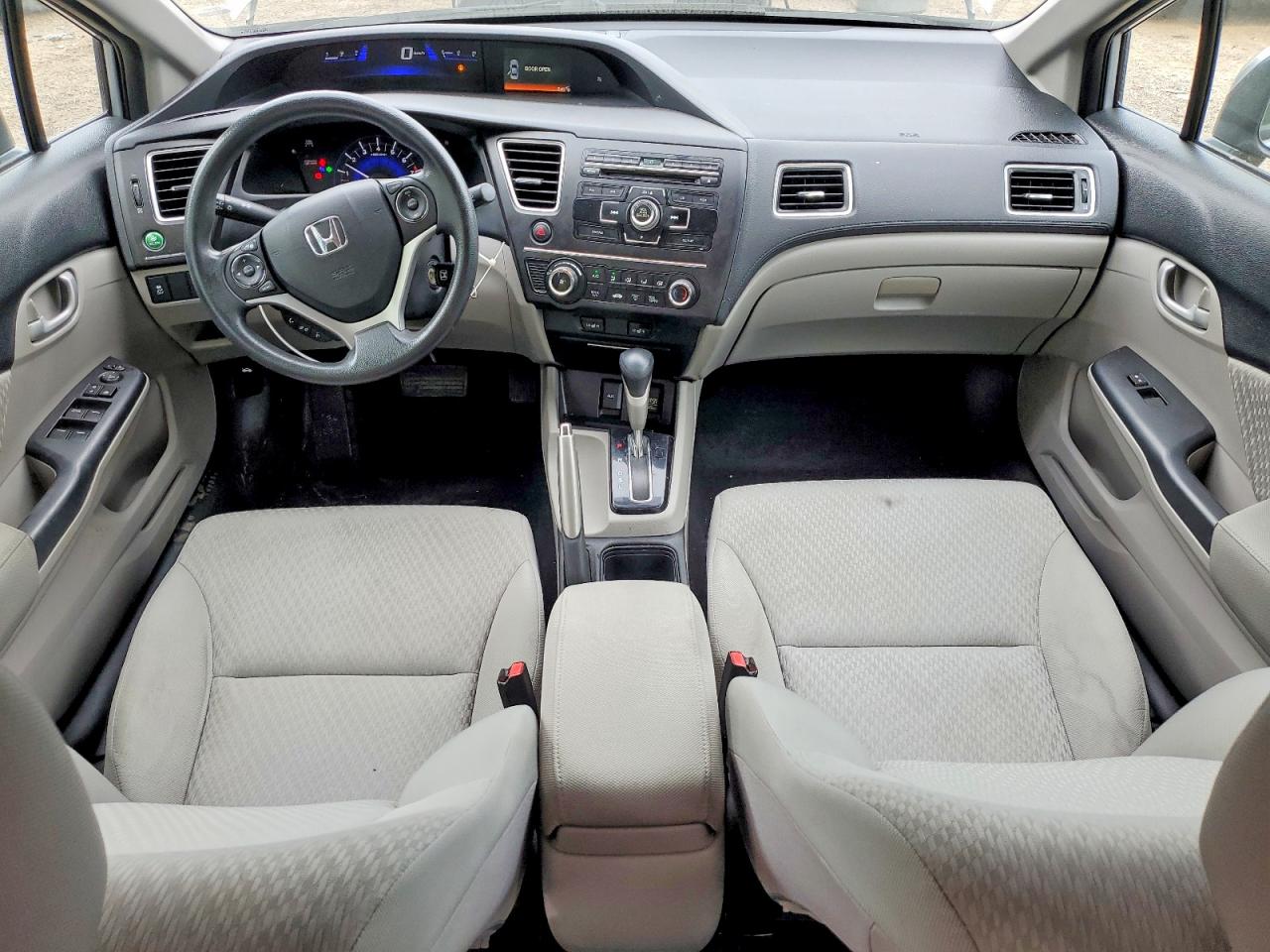 2014 Honda Civic Lx Silver vin: 2HGFB2F42EH020068