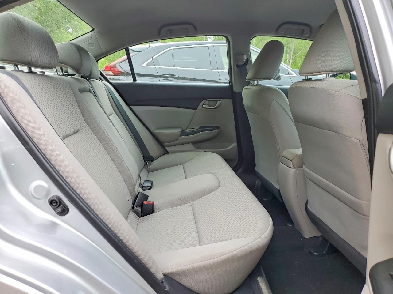 2014 Honda Civic Lx Silver vin: 2HGFB2F42EH020068