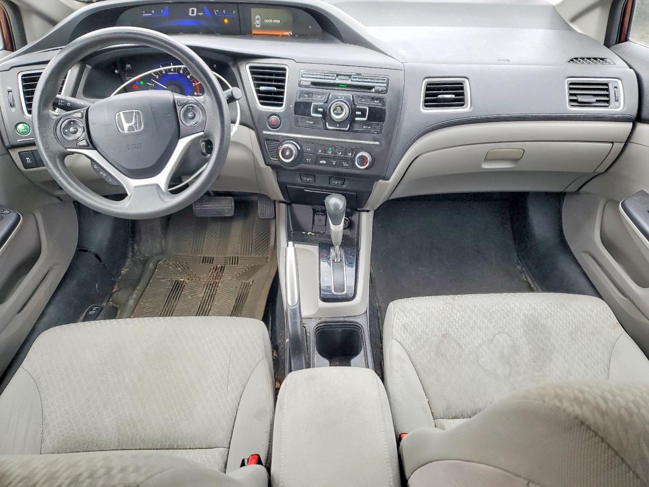 2014 Honda Civic Lx Maroon vin: 2HGFB2F42EH042233