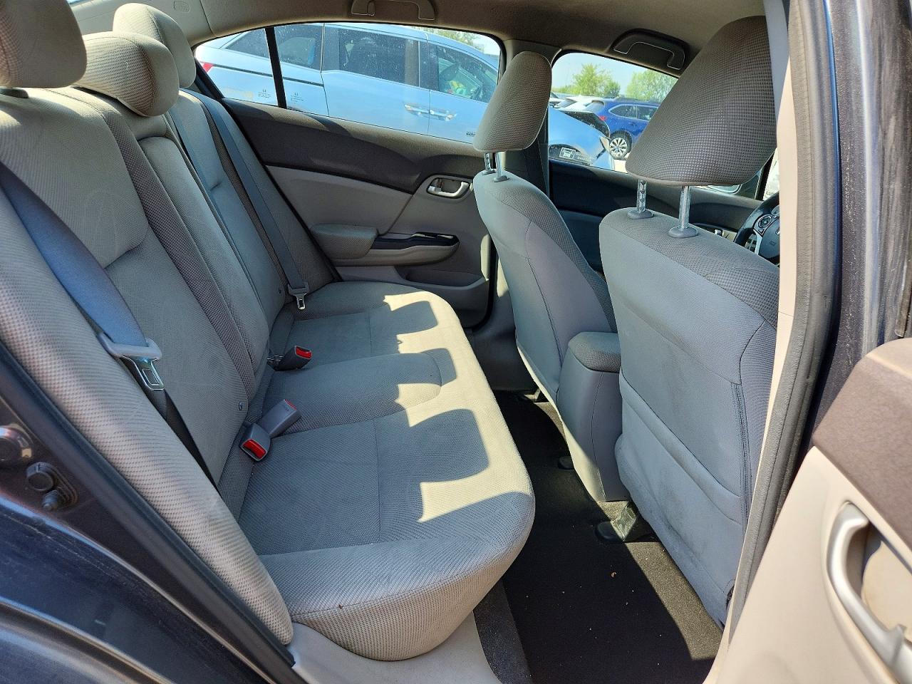 2012 Honda Civic Lx Gray vin: 2HGFB2F43CH025647
