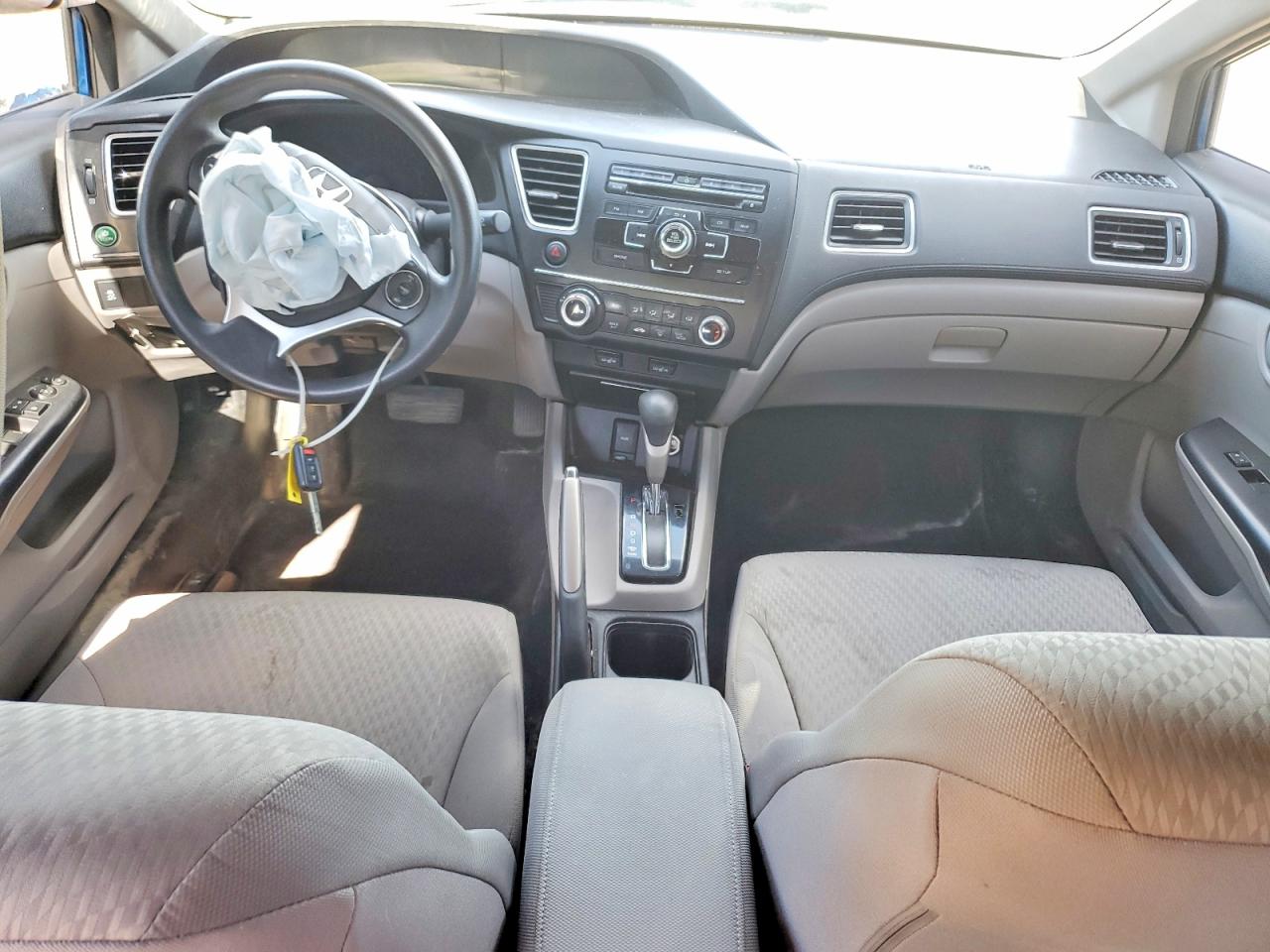 2015 Honda Civic Lx Синий vin: 2HGFB2F43FH043344