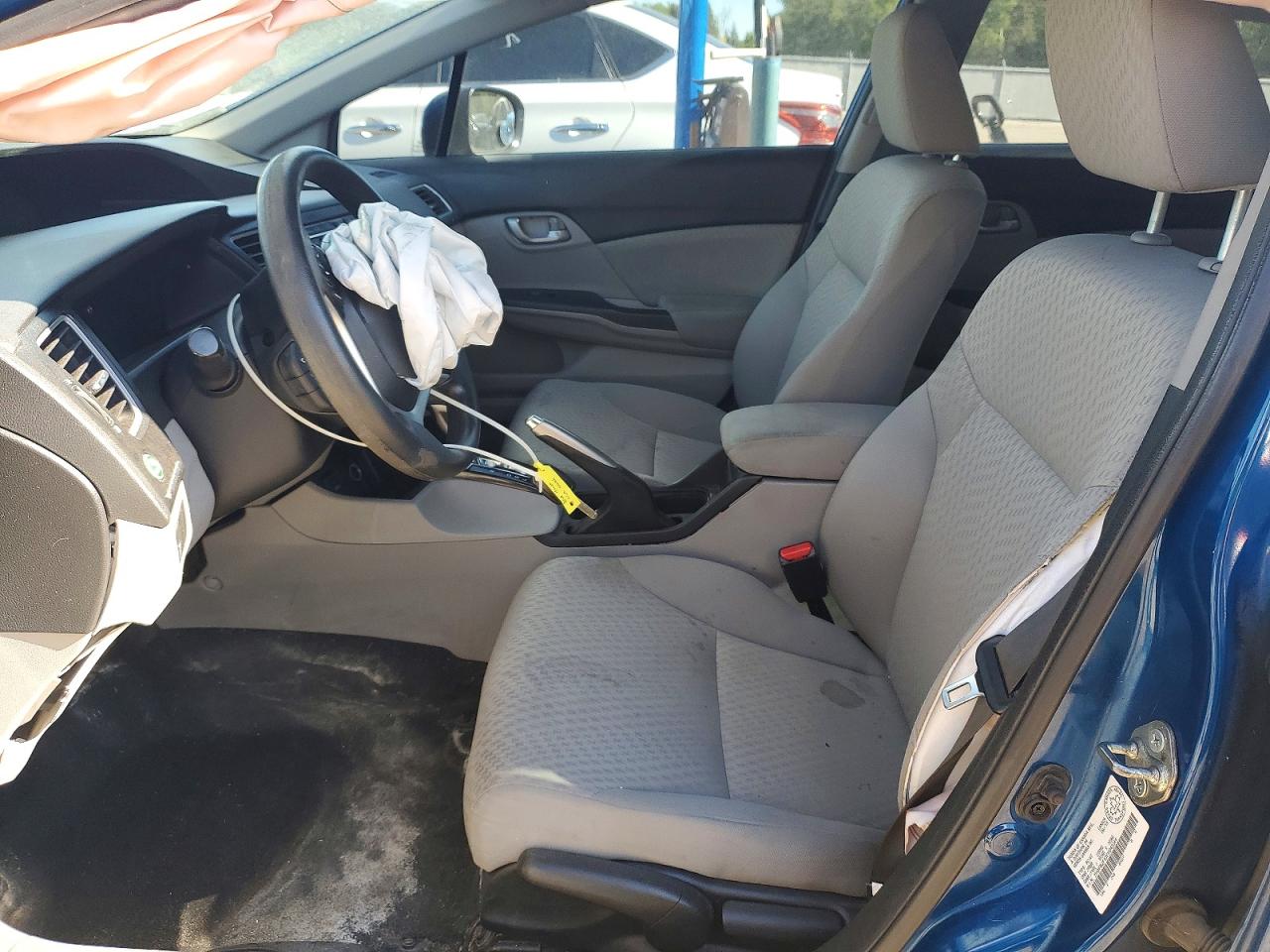 2015 Honda Civic Lx Синий vin: 2HGFB2F43FH043344
