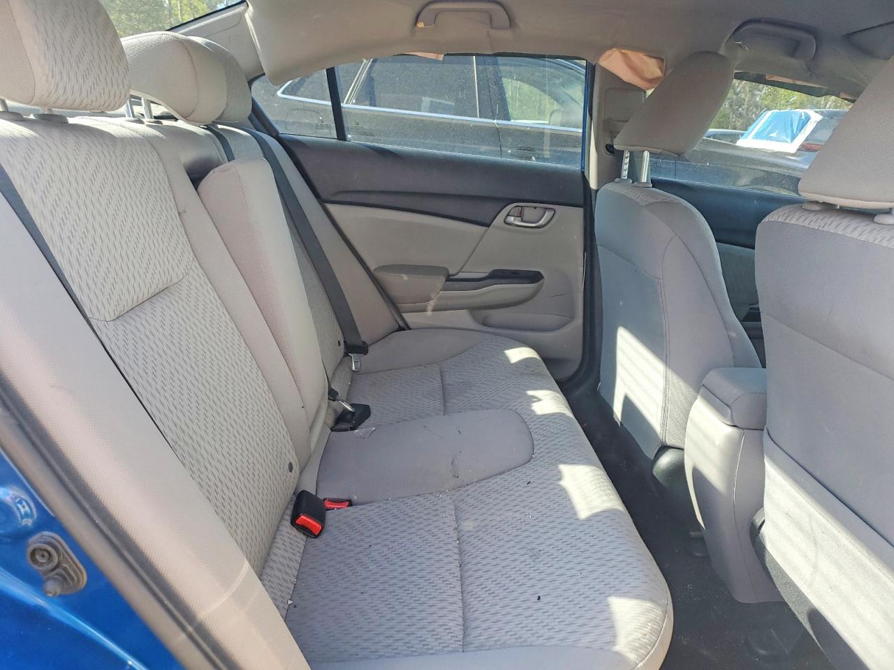 2015 Honda Civic Lx Синий vin: 2HGFB2F43FH043344