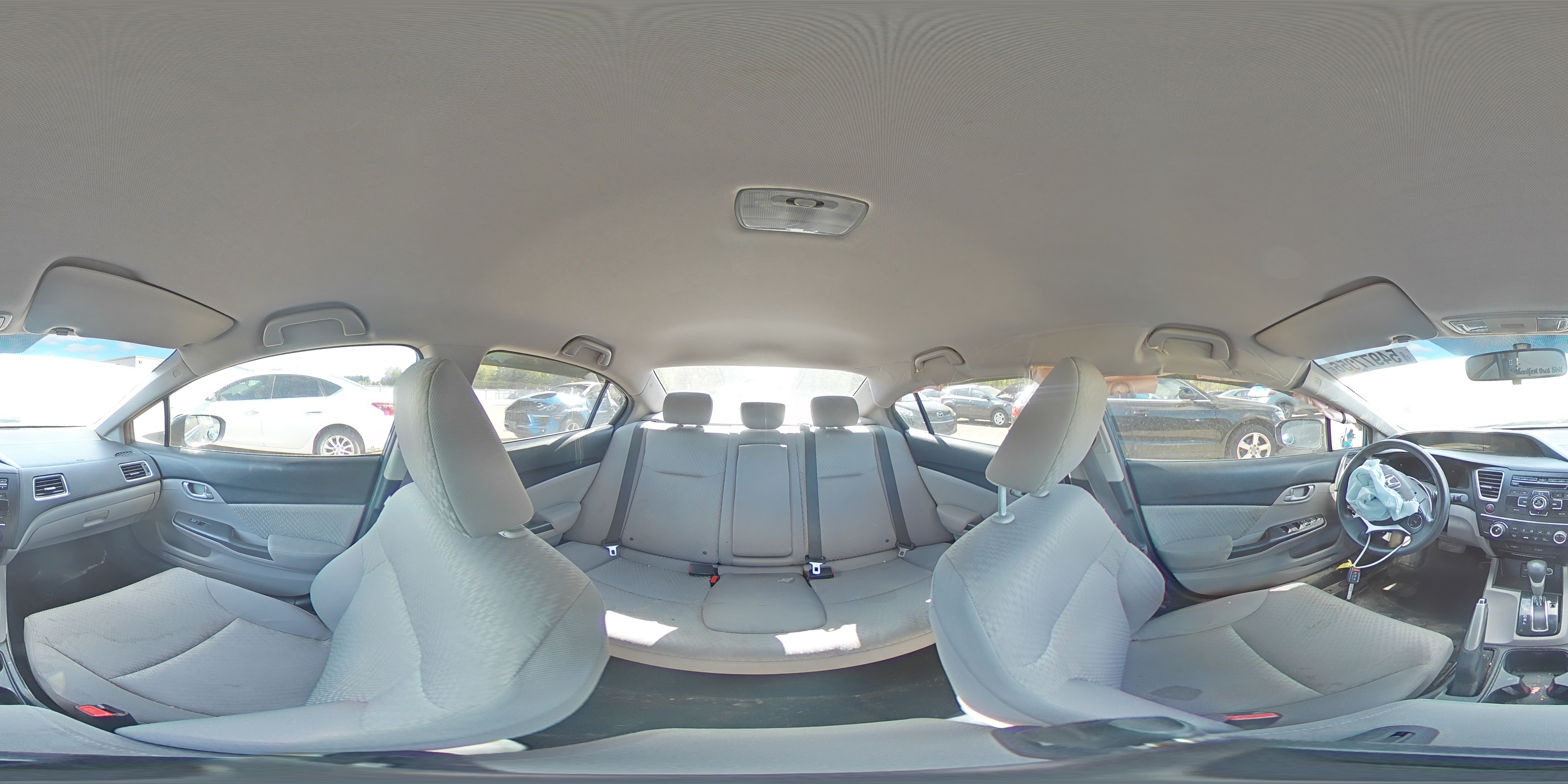 2015 Honda Civic Lx Синий vin: 2HGFB2F43FH043344