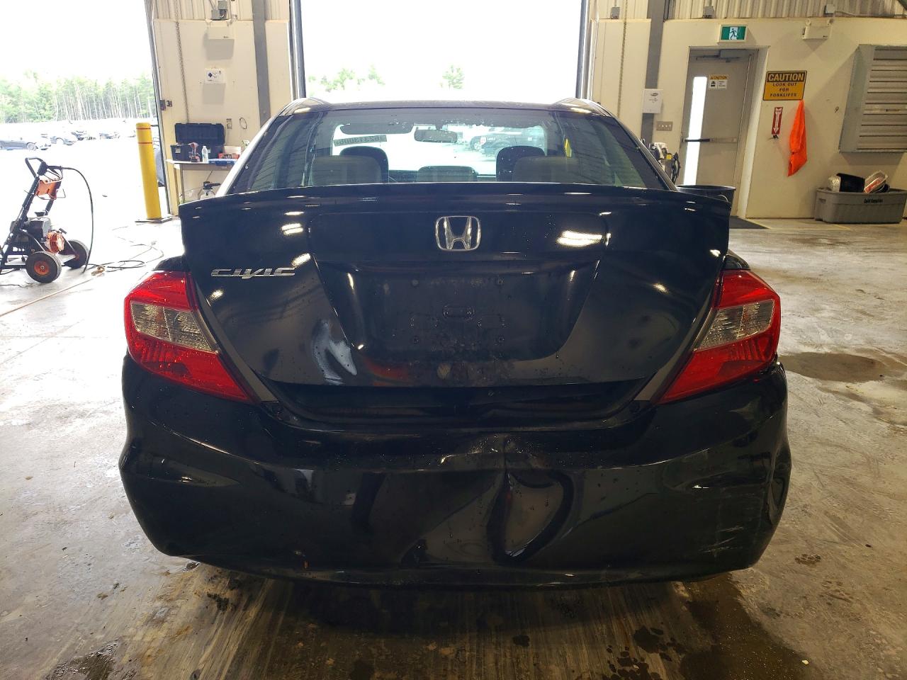2012 Honda Civic Lx Black vin: 2HGFB2F44CH049312