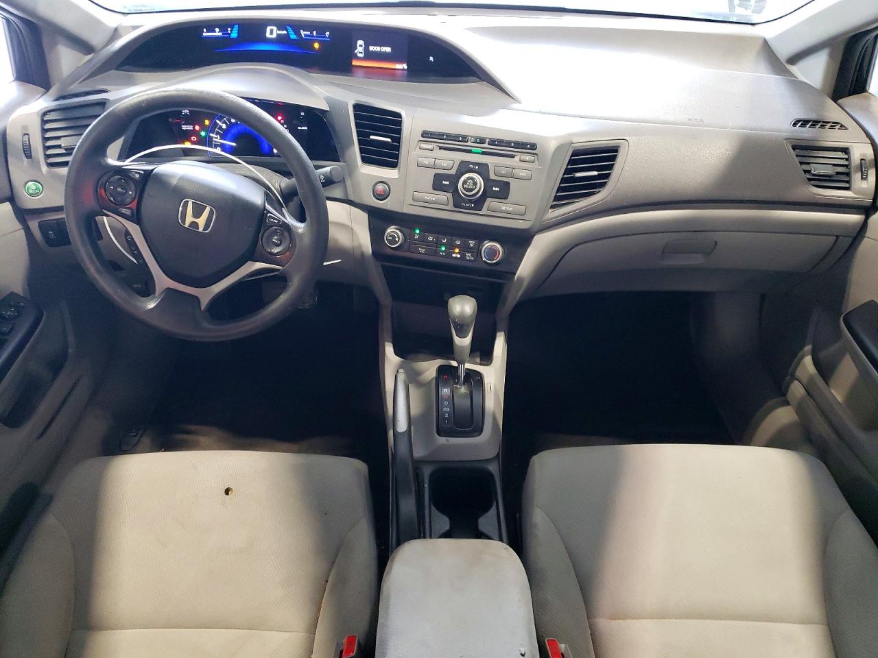 2012 Honda Civic Lx Black vin: 2HGFB2F44CH049312