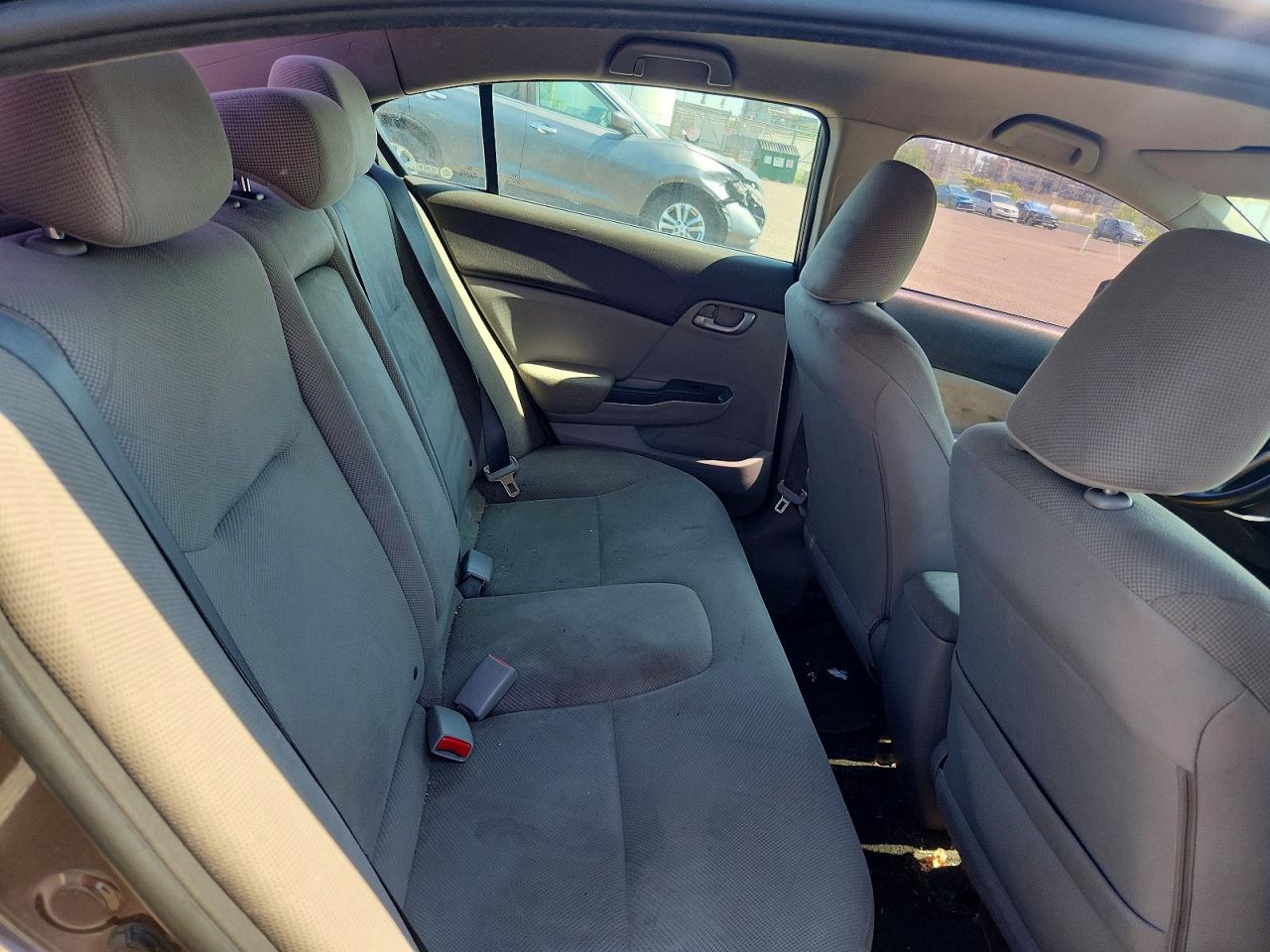 2012 Honda Civic Lx Gray vin: 2HGFB2F45CH012544