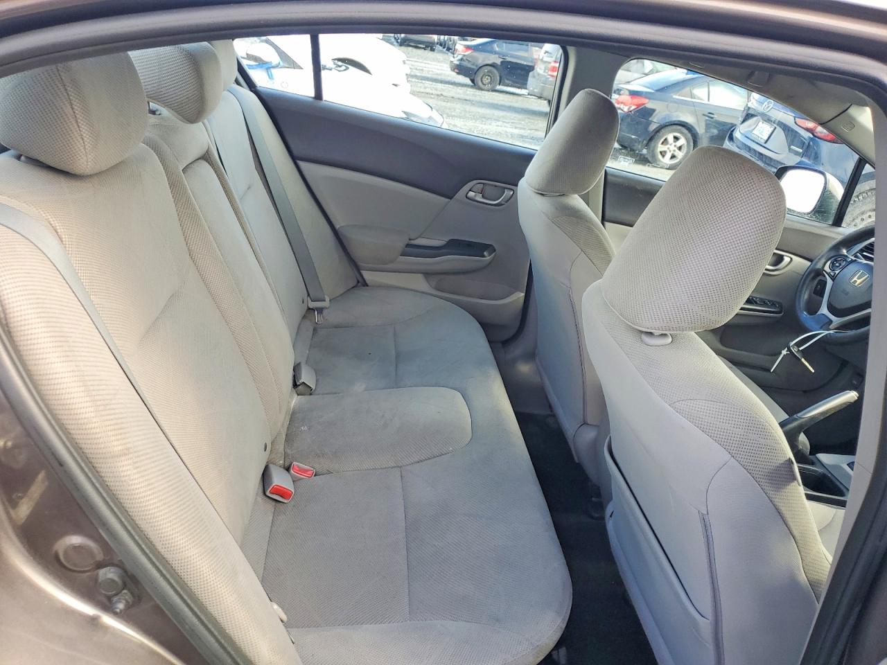 2012 Honda Civic Lx 4dr Brown vin: 2HGFB2F45CH024001