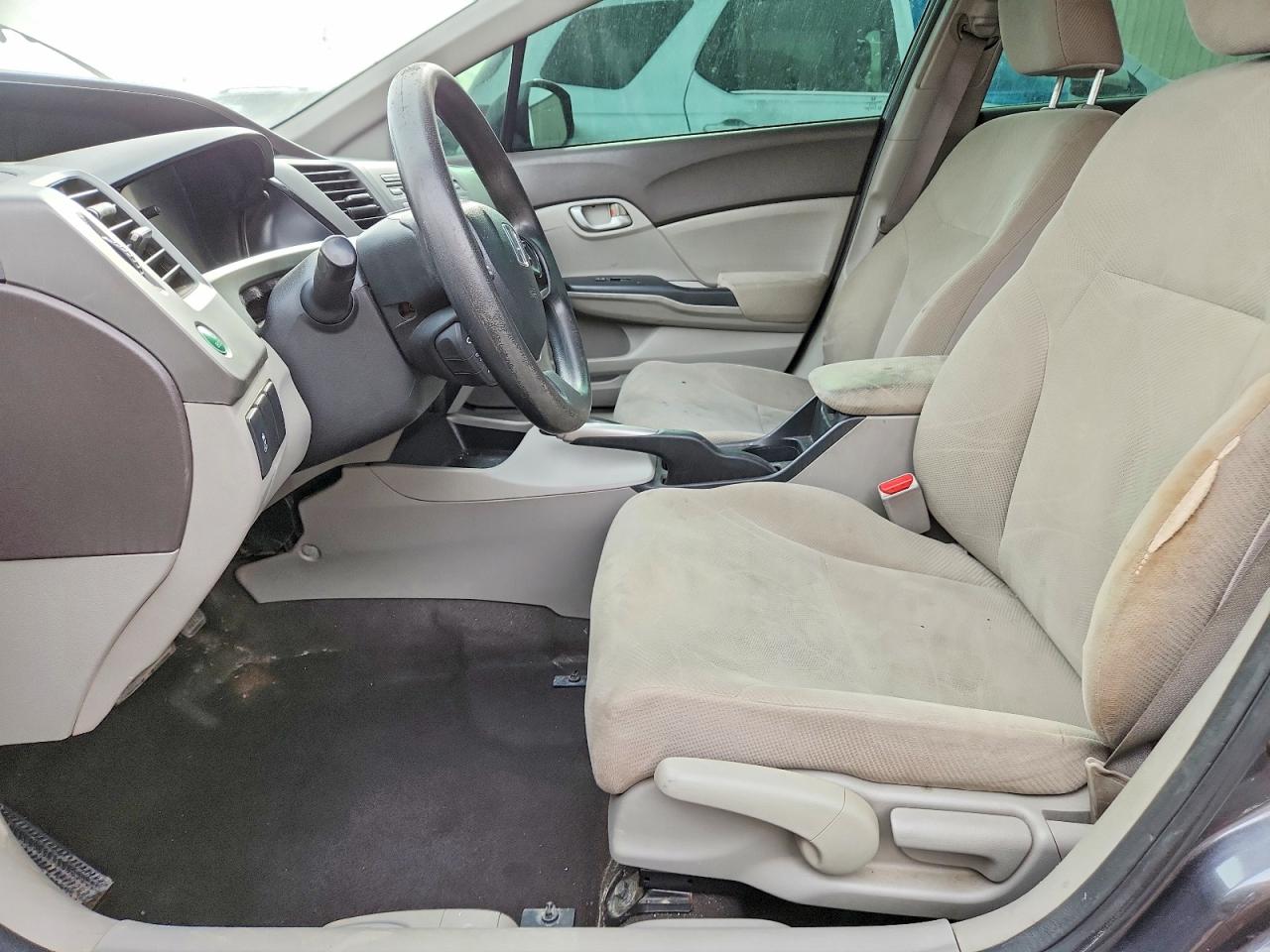 2012 Honda Civic Lx Gray vin: 2HGFB2F45CH058729