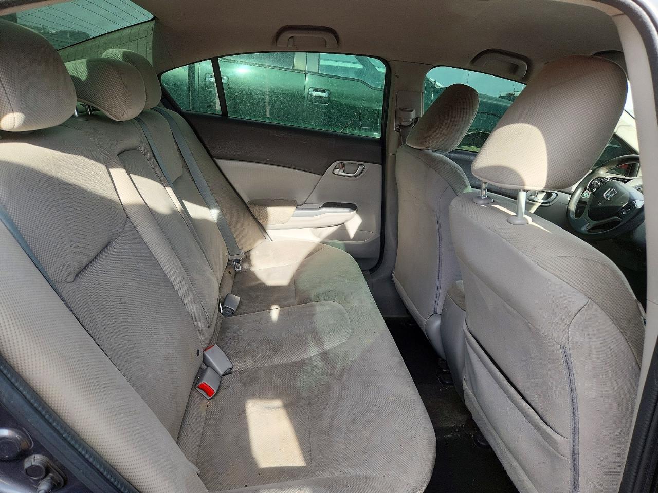2012 Honda Civic Lx Gray vin: 2HGFB2F45CH058729