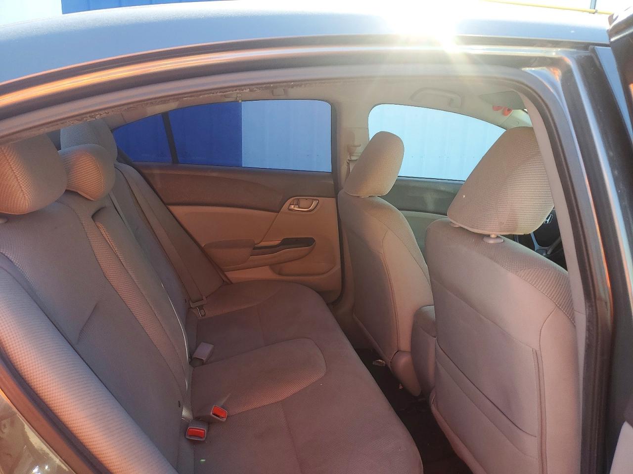 2012 Honda Civic Lx Gray vin: 2HGFB2F45CH121912