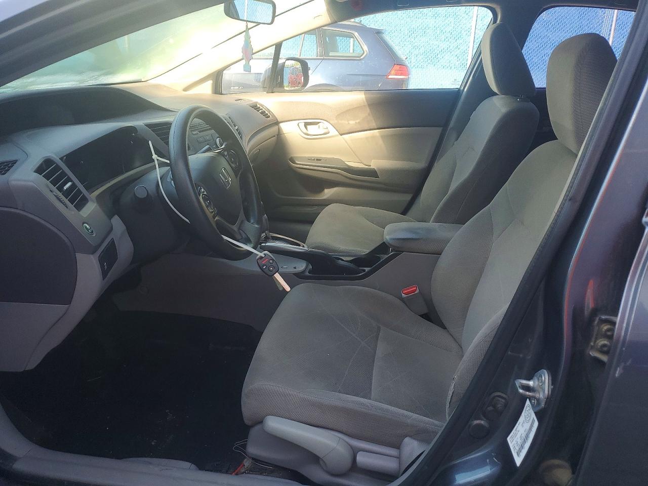 2012 Honda Civic Lx Gray vin: 2HGFB2F45CH121912