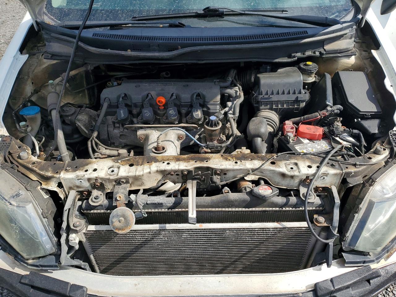 2013 Honda Civic Белый vin: 2HGFB2F45DH108787