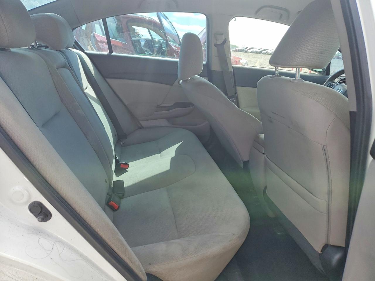2013 Honda Civic Белый vin: 2HGFB2F45DH108787