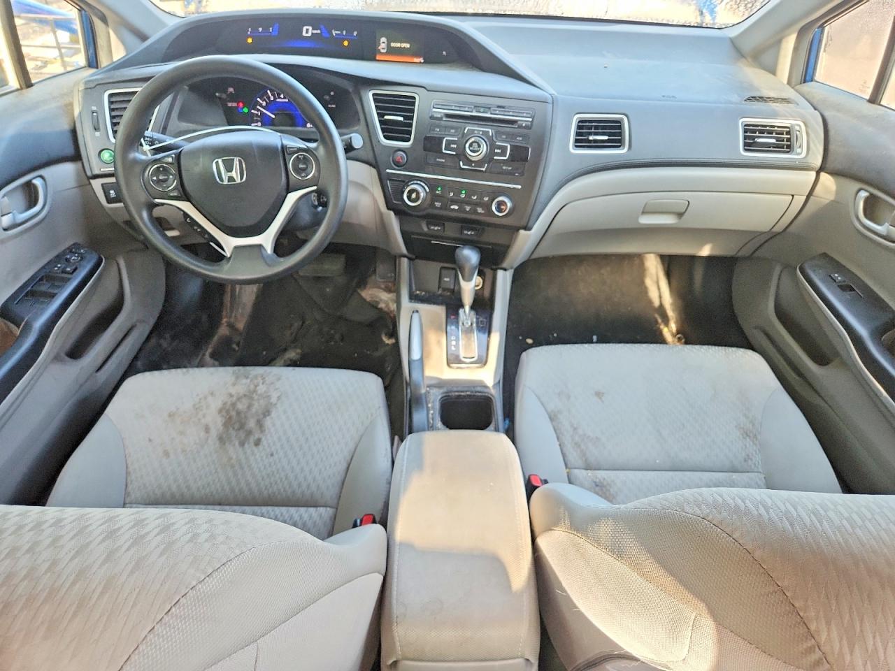 2015 Honda Civic Lx Синий vin: 2HGFB2F45FH044852