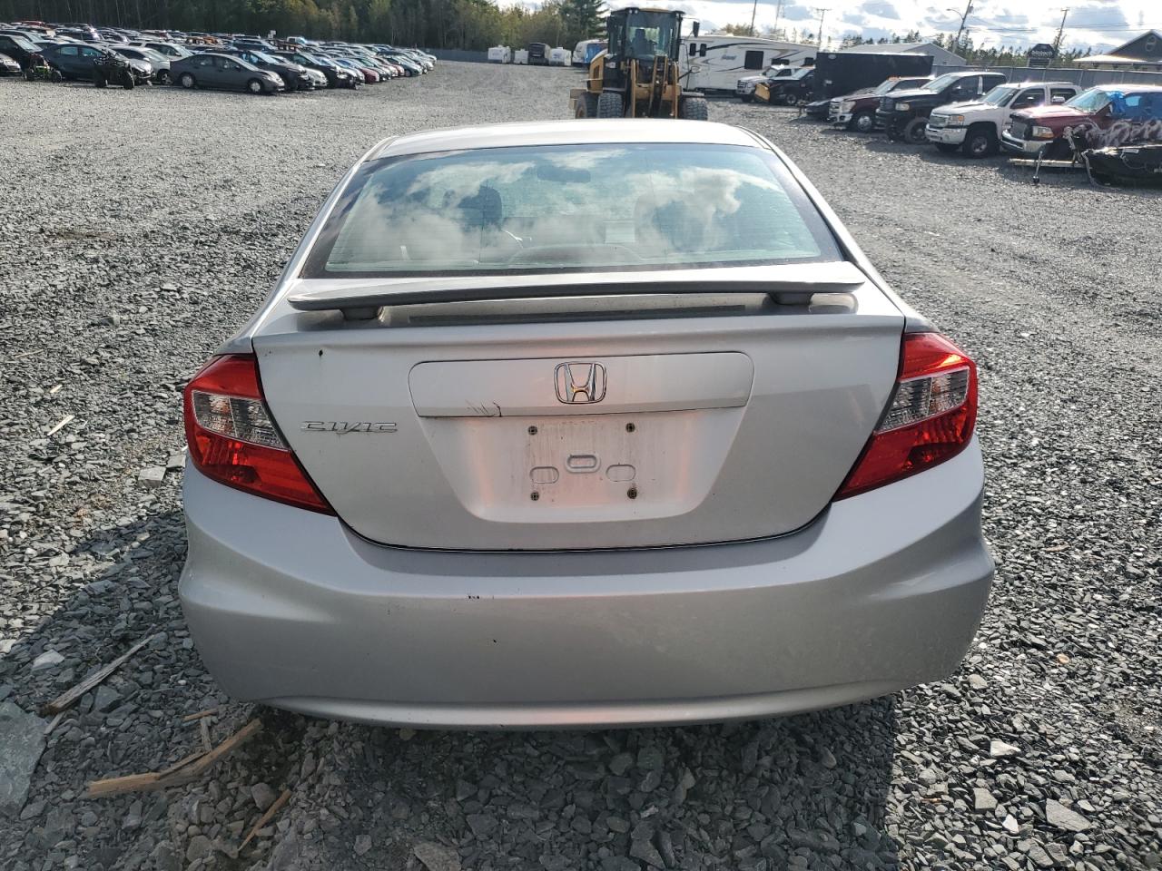 2012 Honda Civic Lx Silver vin: 2HGFB2F46CH008289