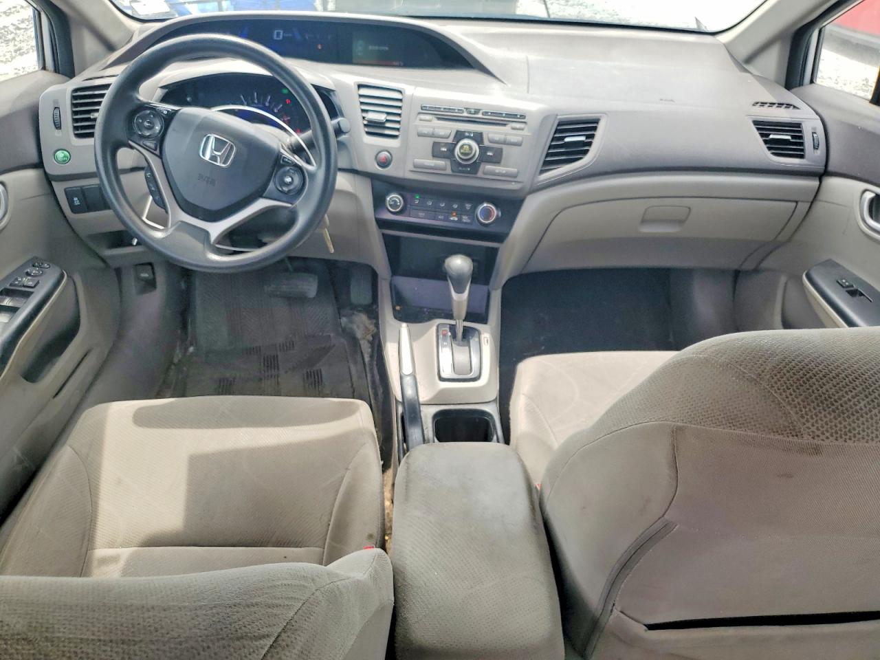 2012 Honda Civic Lx Silver vin: 2HGFB2F46CH052809