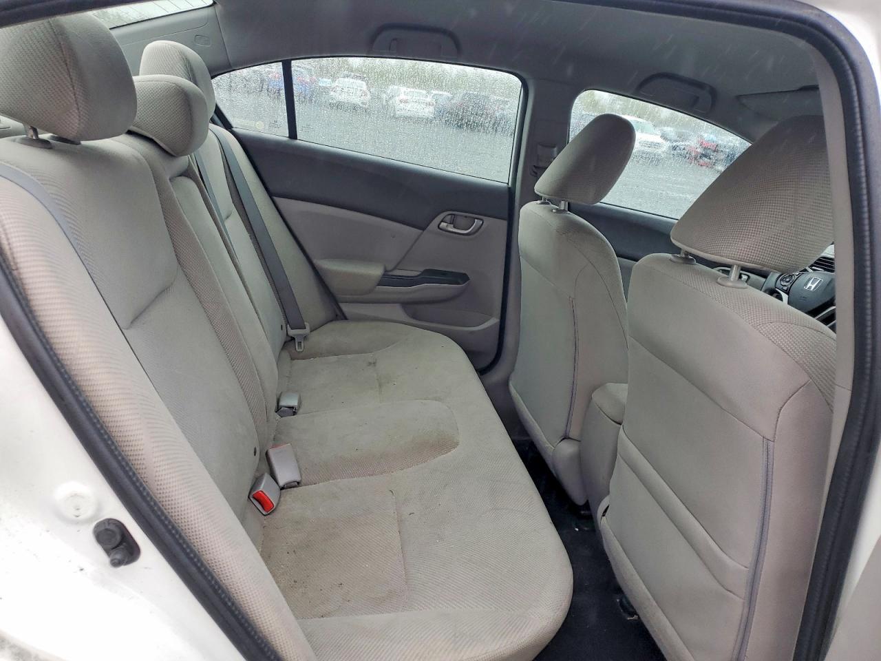 2012 Honda Civic Lx Белый vin: 2HGFB2F46CH061008