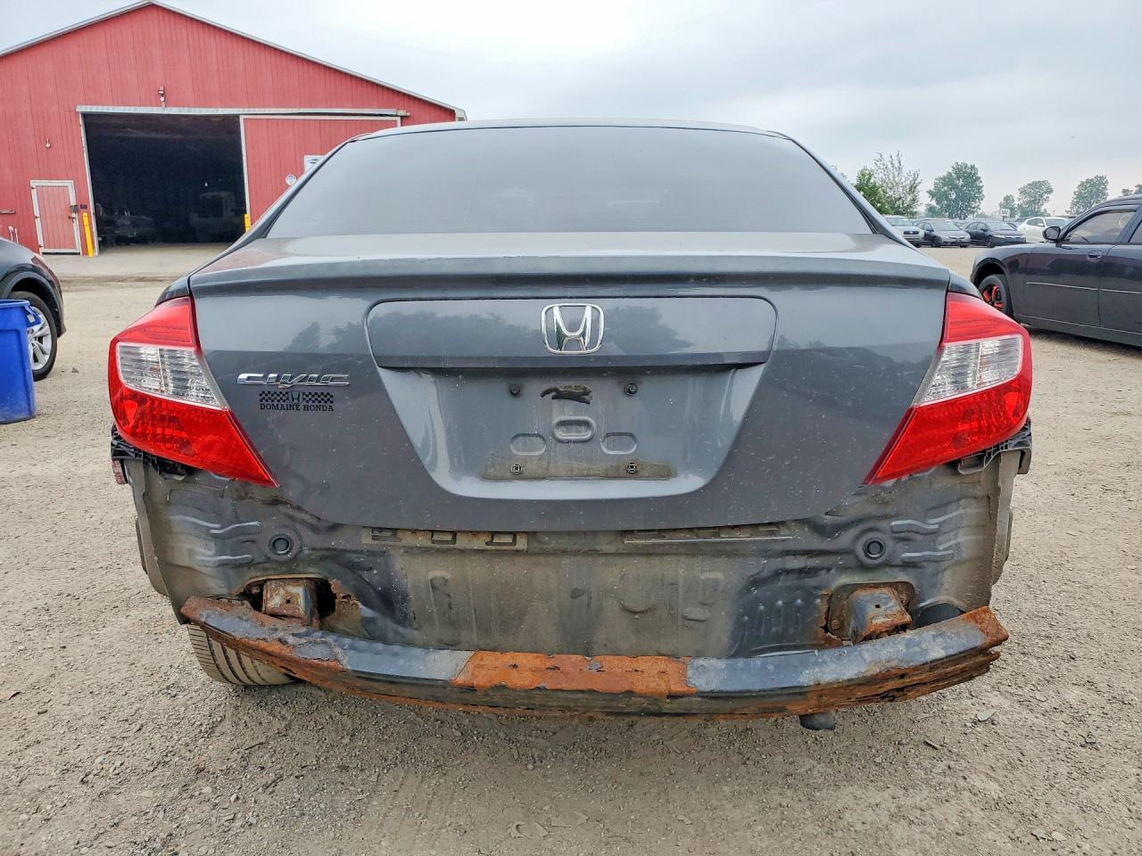 2012 Honda Civic Lx Серебряный vin: 2HGFB2F46CH107355