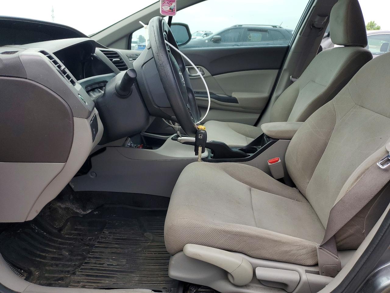 2012 Honda Civic Lx Серебряный vin: 2HGFB2F46CH107355