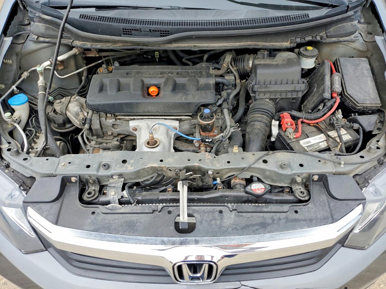 2012 Honda Civic Lx Серебряный vin: 2HGFB2F46CH107355