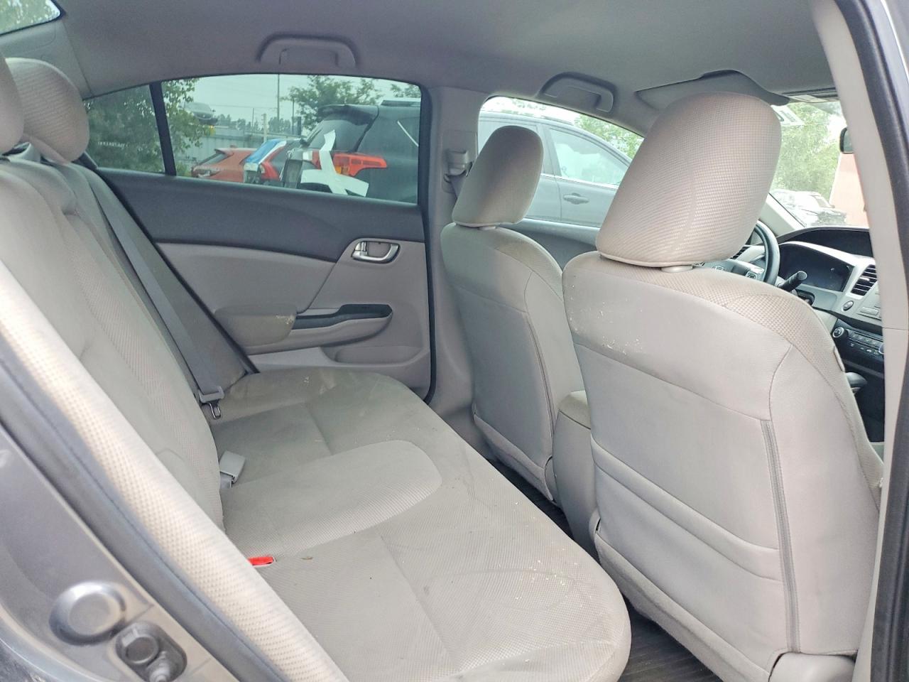2012 Honda Civic Lx Серебряный vin: 2HGFB2F46CH107355