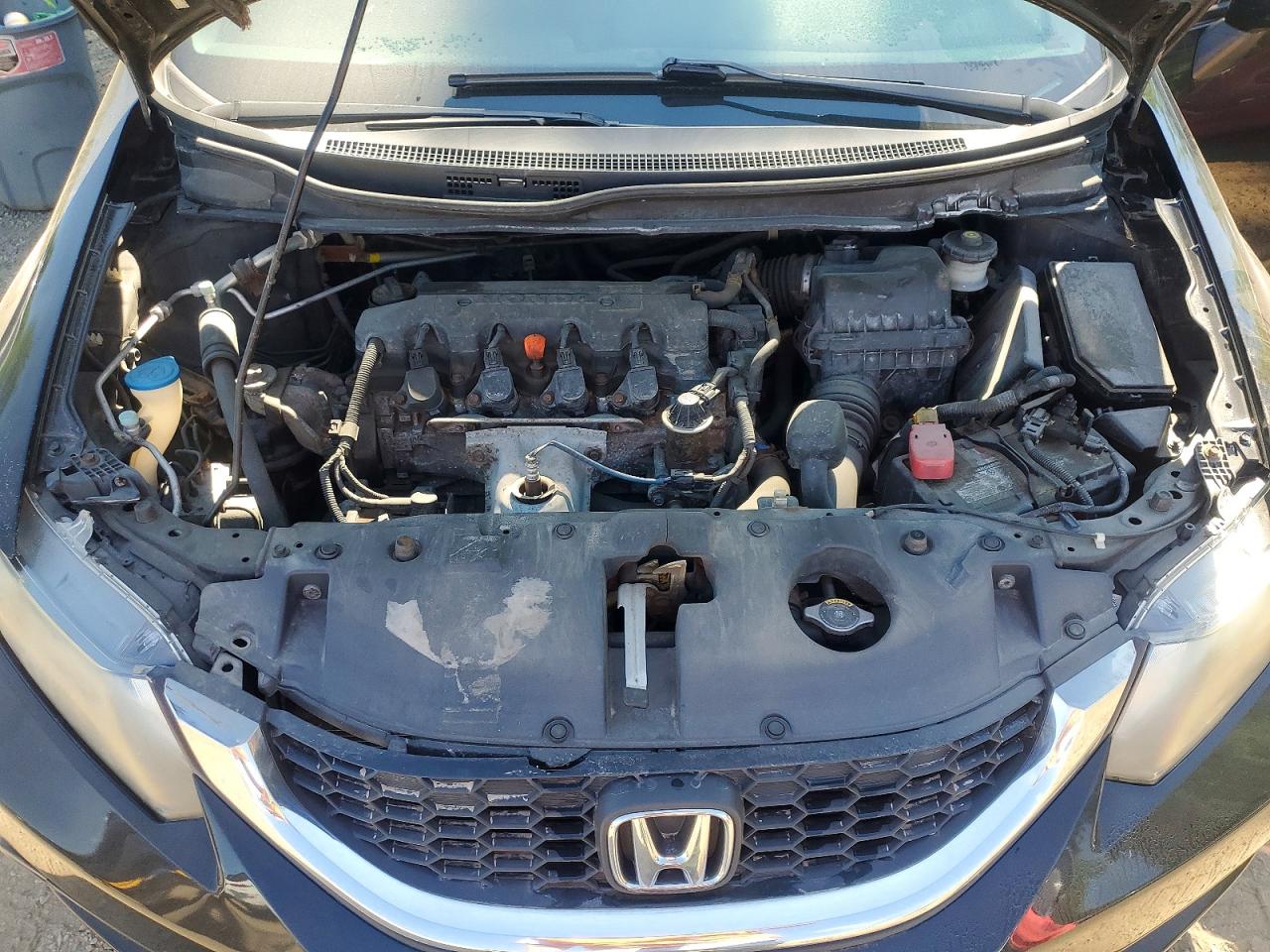 2013 Honda Civic Lx Black vin: 2HGFB2F46DH015888