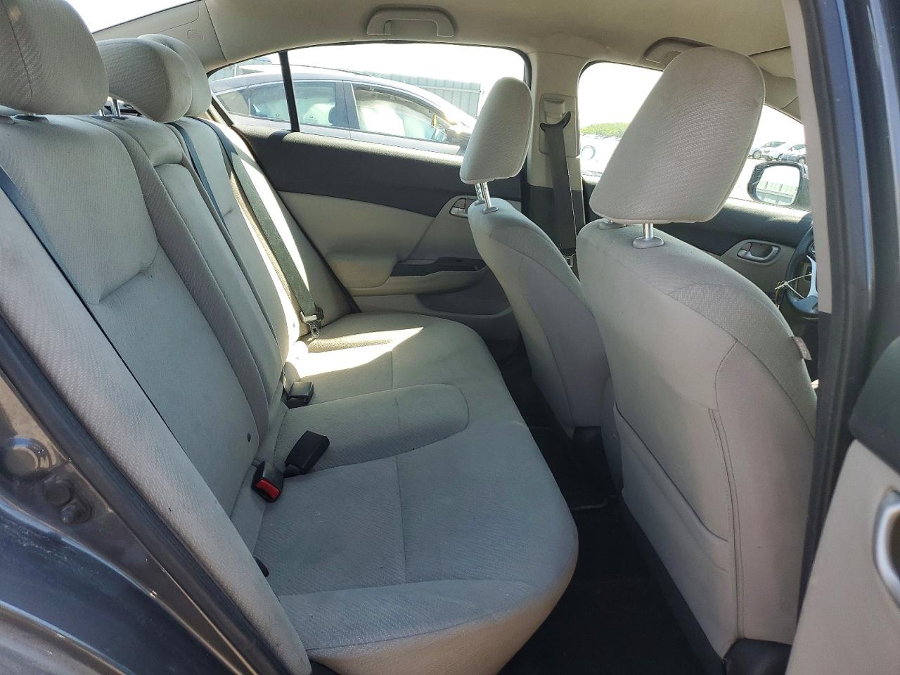 2013 Honda Civic Lx Серый vin: 2HGFB2F46DH029175