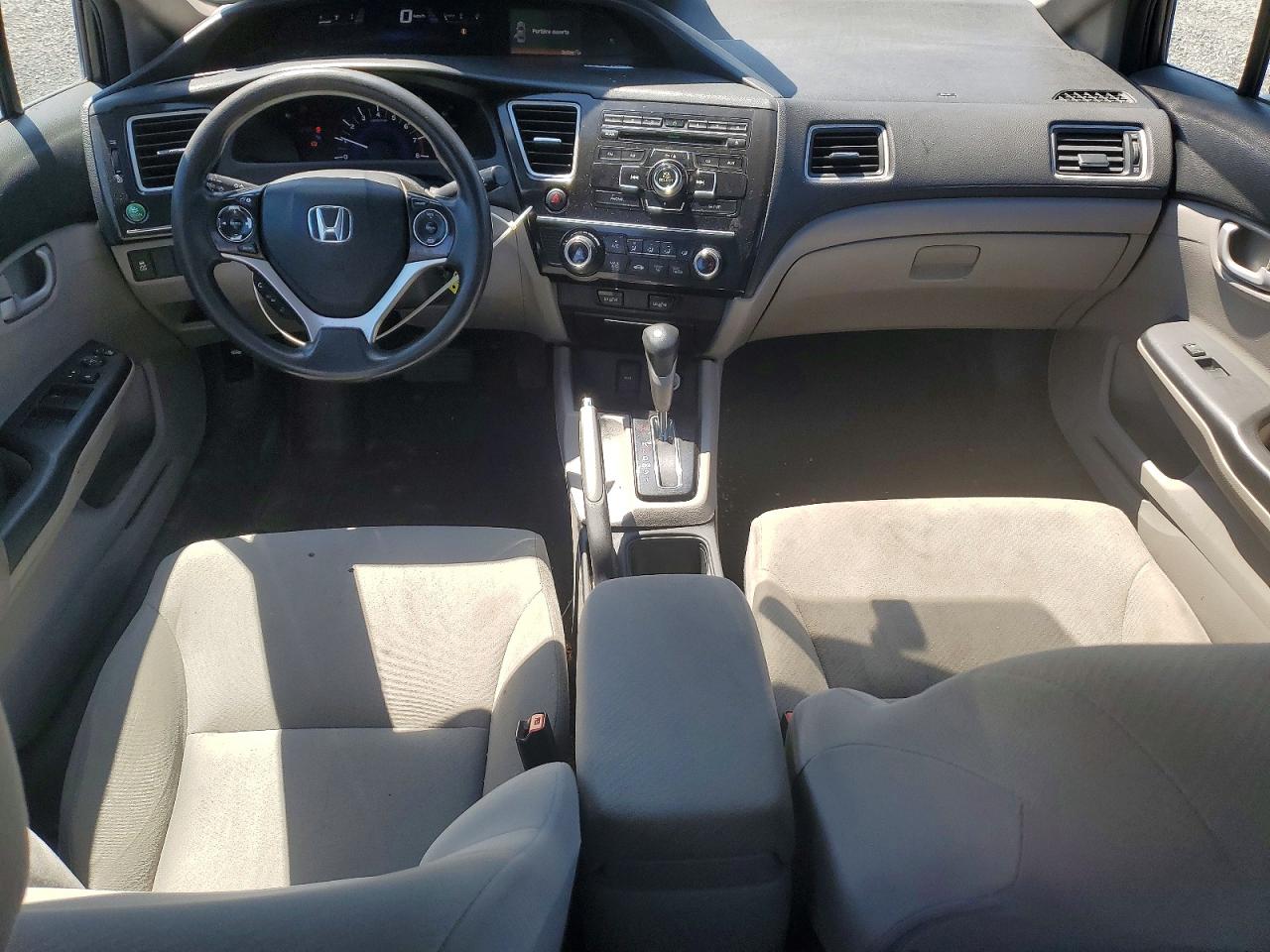 2013 Honda Civic Lx Серый vin: 2HGFB2F46DH029175