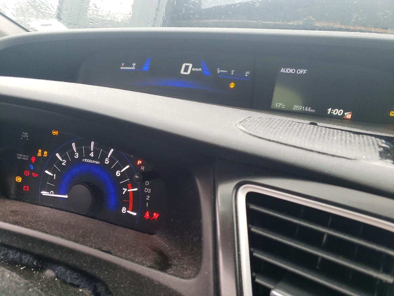 2013 Honda Civic Lx Черный vin: 2HGFB2F46DH100598