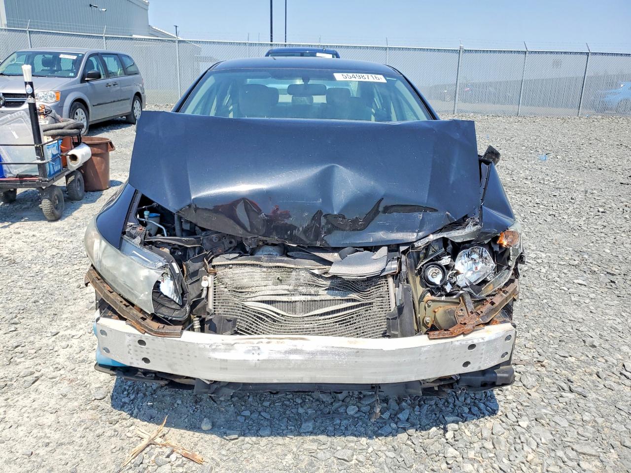 2013 Honda Civic Lx Черный vin: 2HGFB2F46DH100598