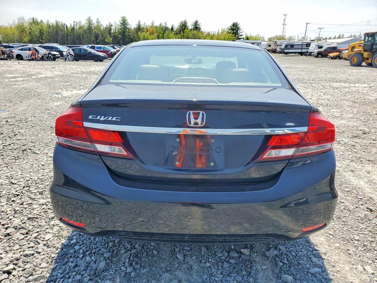 2013 Honda Civic Lx Черный vin: 2HGFB2F46DH100598