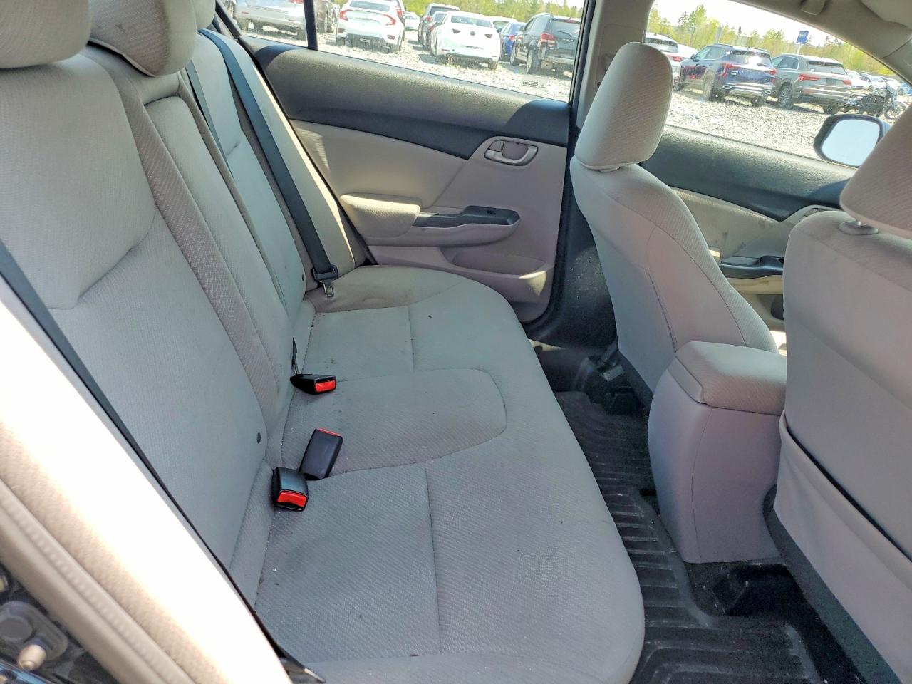 2013 Honda Civic Lx Черный vin: 2HGFB2F46DH100598