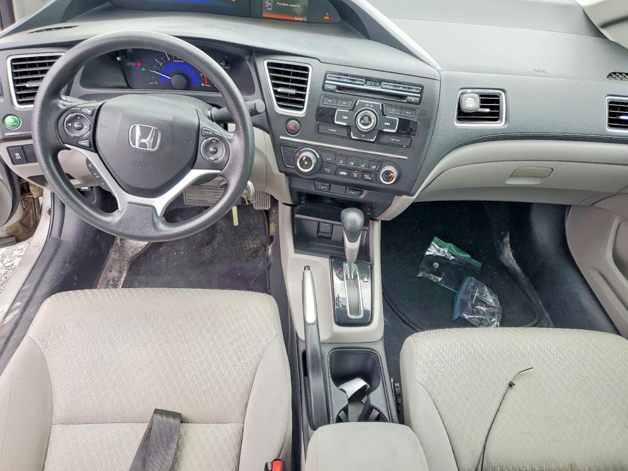 2015 Honda Civic Lx Silver vin: 2HGFB2F46FH011925