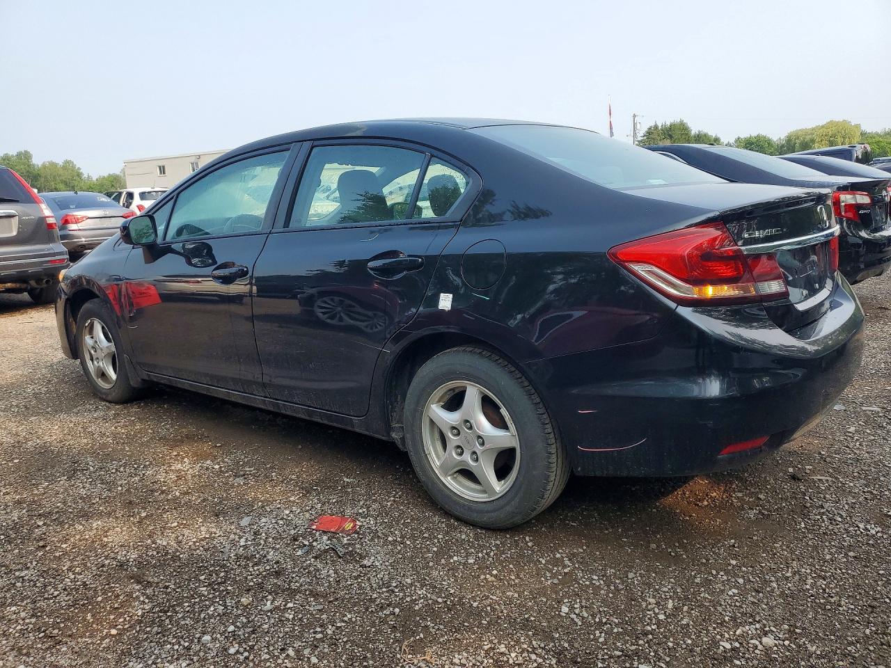 2015 Honda Civic Lx Black vin: 2HGFB2F46FH054659