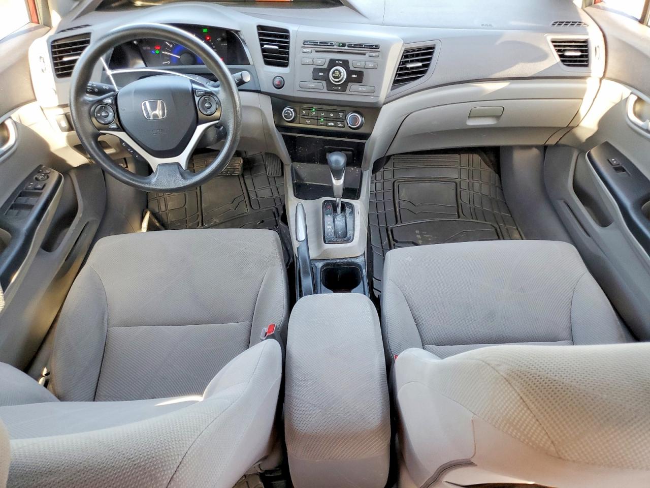 2012 Honda Civic Lx Burgundy vin: 2HGFB2F47CH012478