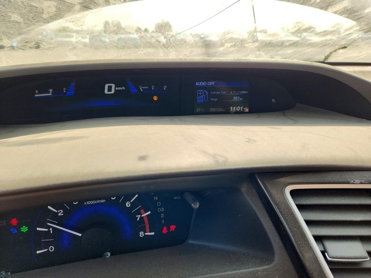 2013 Honda Civic Lx Gray vin: 2HGFB2F47DH108404