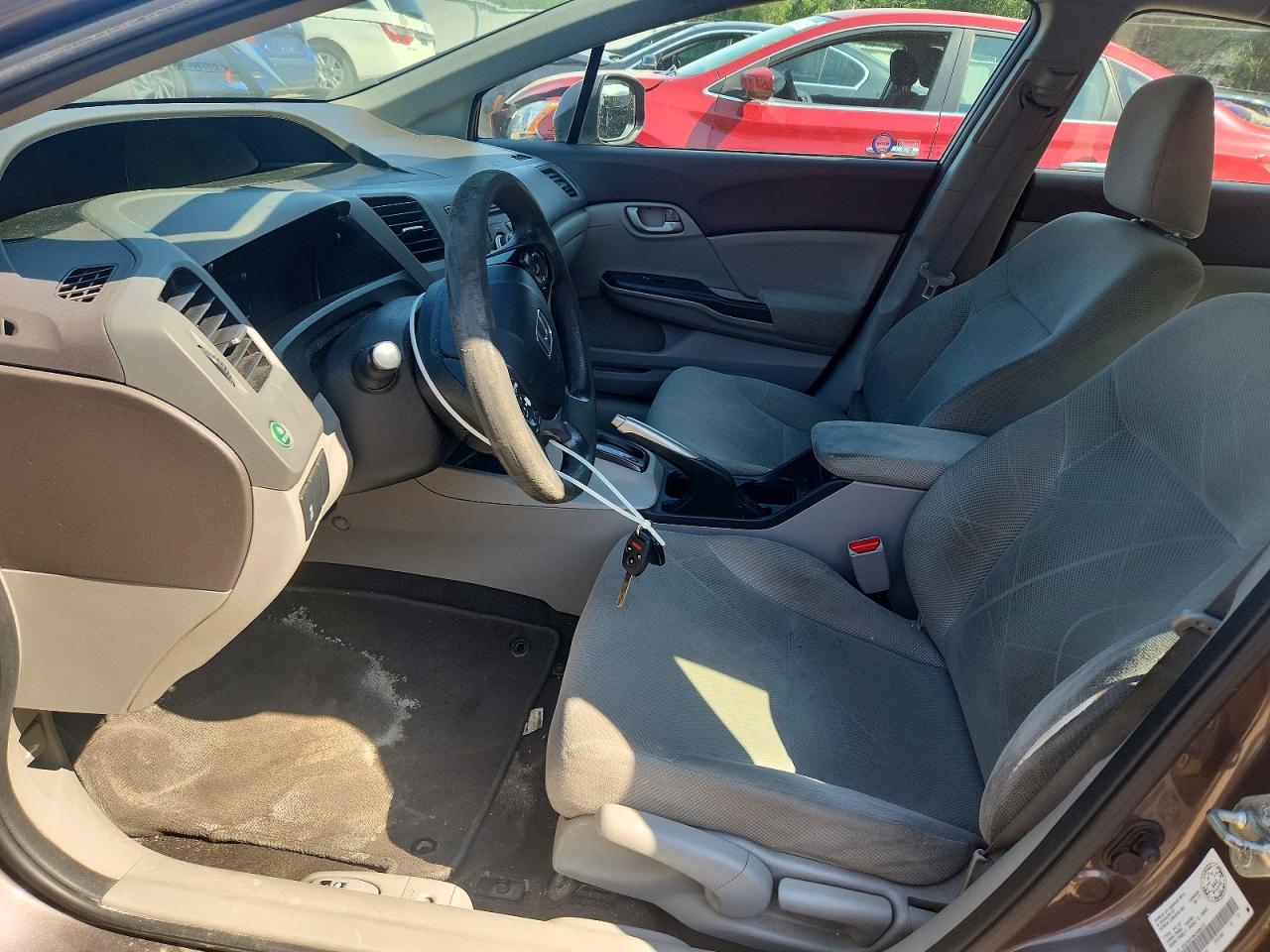 2012 Honda Civic Lx Brown vin: 2HGFB2F48CH006575