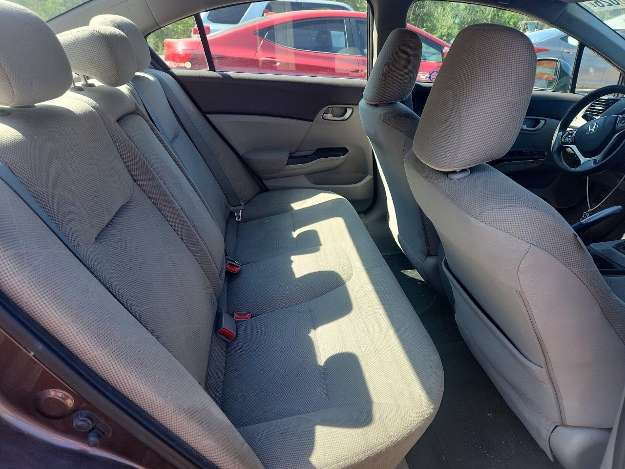 2012 Honda Civic Lx Brown vin: 2HGFB2F48CH006575