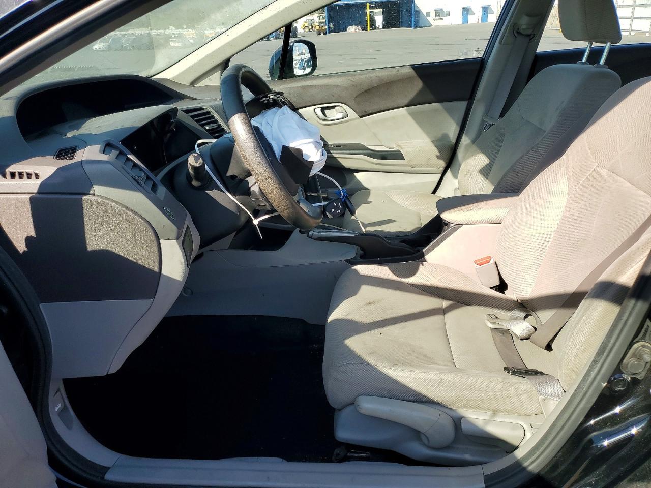 2012 Honda Civic Lx Black vin: 2HGFB2F48CH100763