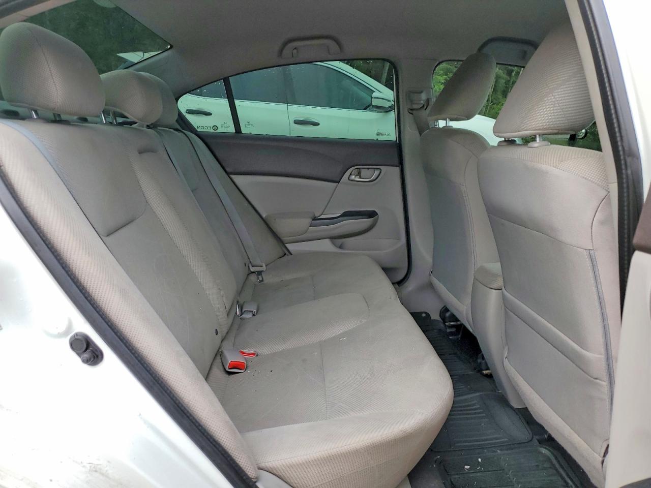 2012 Honda Civic Lx White vin: 2HGFB2F49CH053677