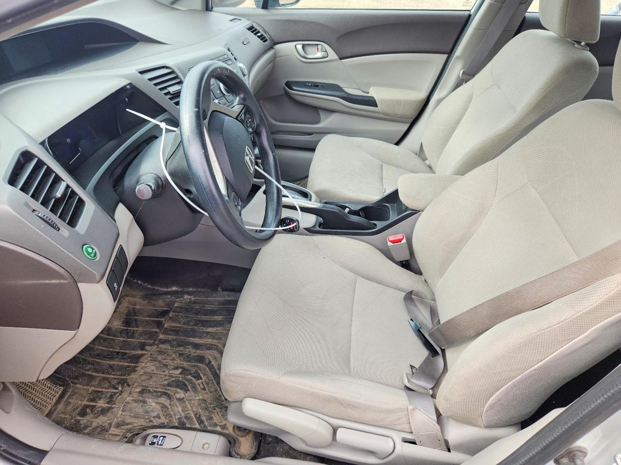2012 Honda Civic Lx Белый vin: 2HGFB2F49CH055090