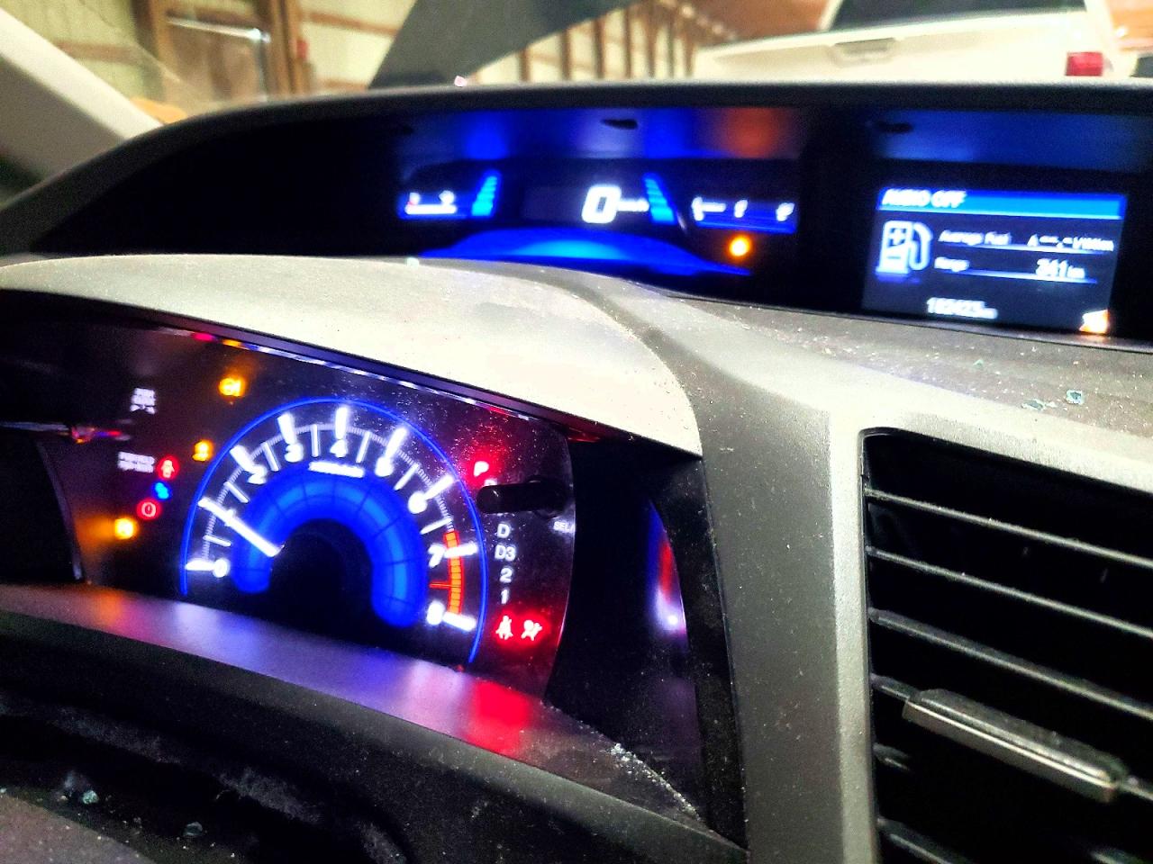 2012 Honda Civic Lx Black vin: 2HGFB2F49CH060306