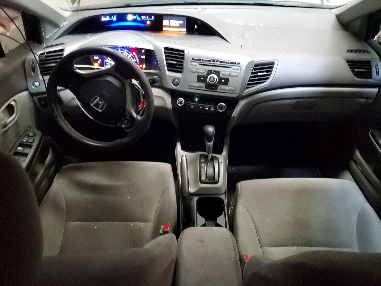 2012 Honda Civic Lx Black vin: 2HGFB2F49CH060306