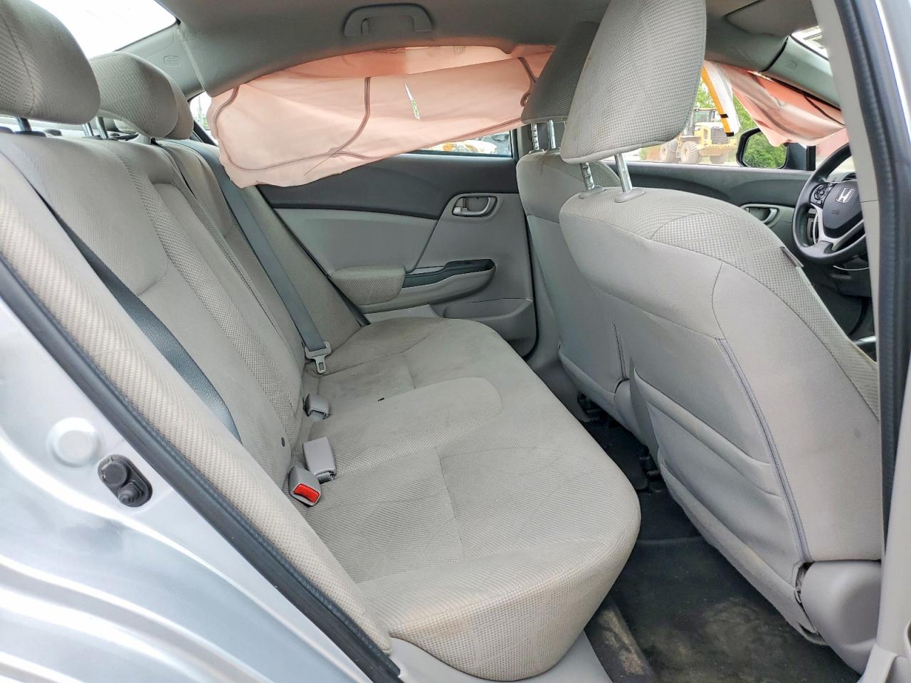 2012 Honda Civic Lx Silver vin: 2HGFB2F49CH060449