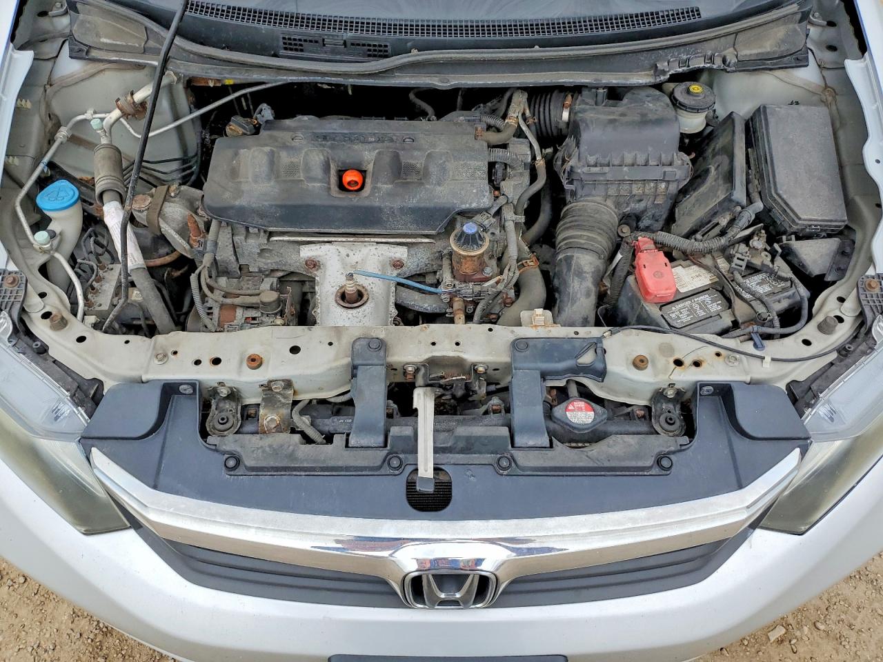 2012 Honda Civic Lx Silver vin: 2HGFB2F49CH060449