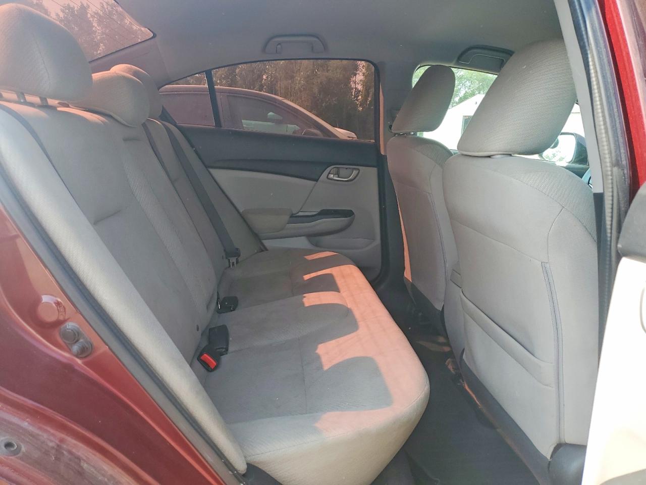 2013 Honda Civic Lx Maroon vin: 2HGFB2F49DH004187
